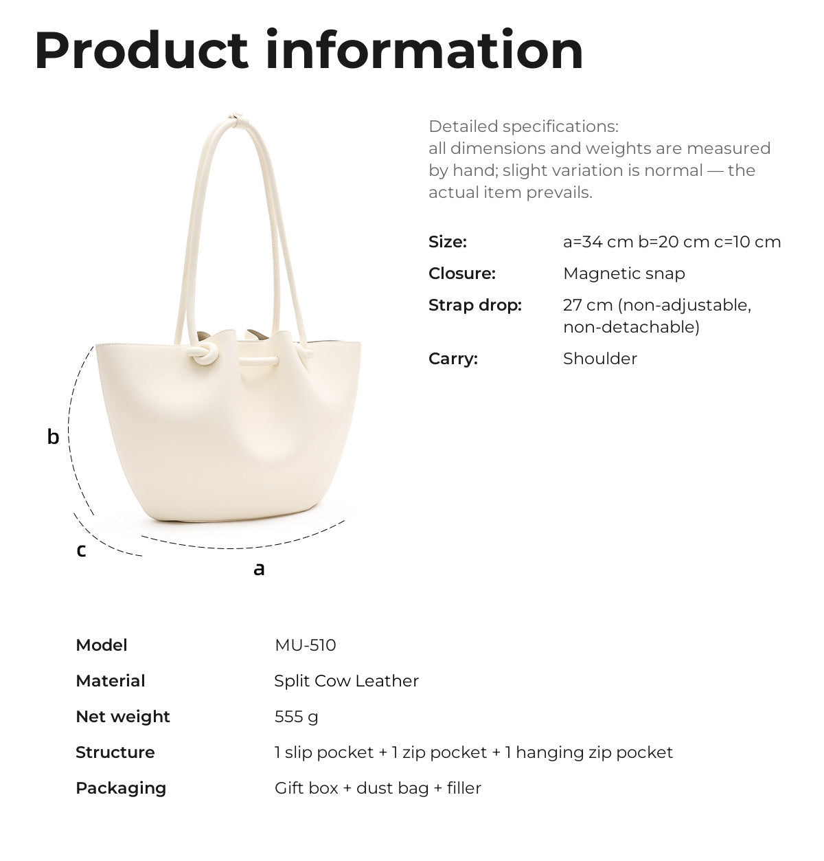 MU-510 Product information
