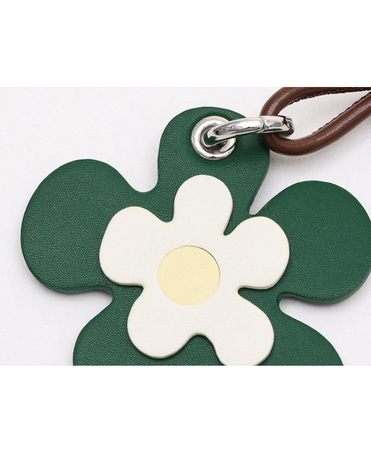 Petal Flower Charm · Vitality Green