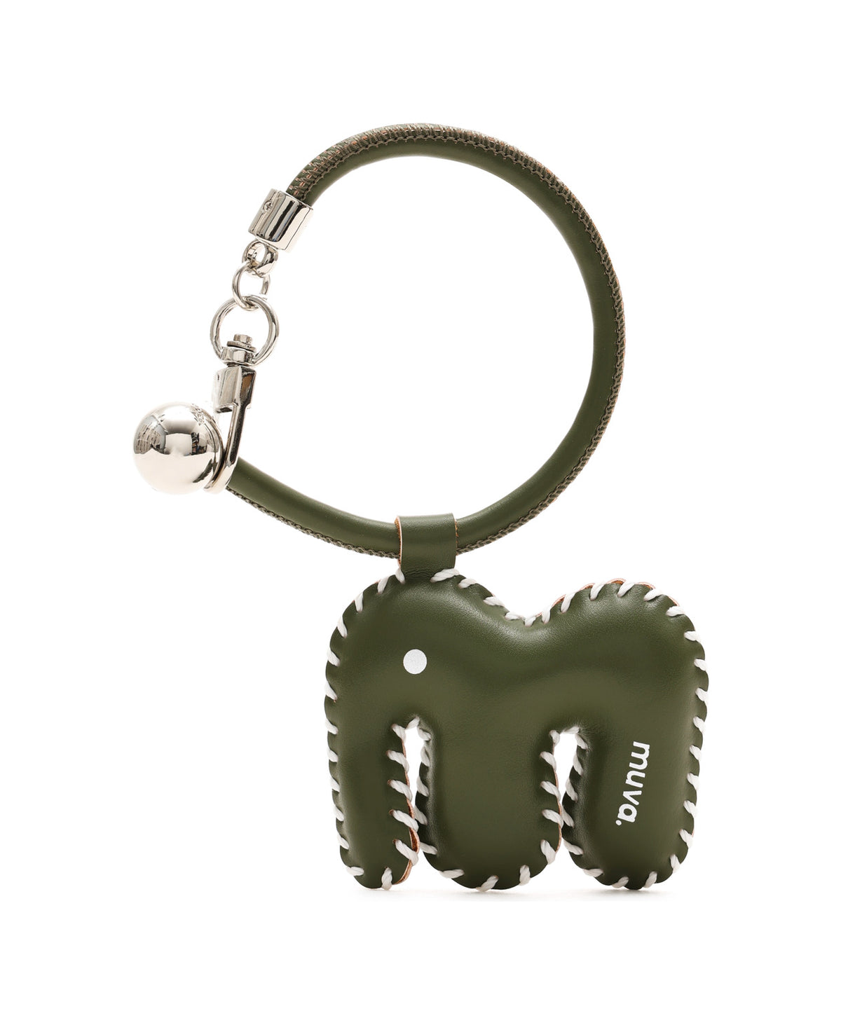 Little Elephant Charm · Olive Green