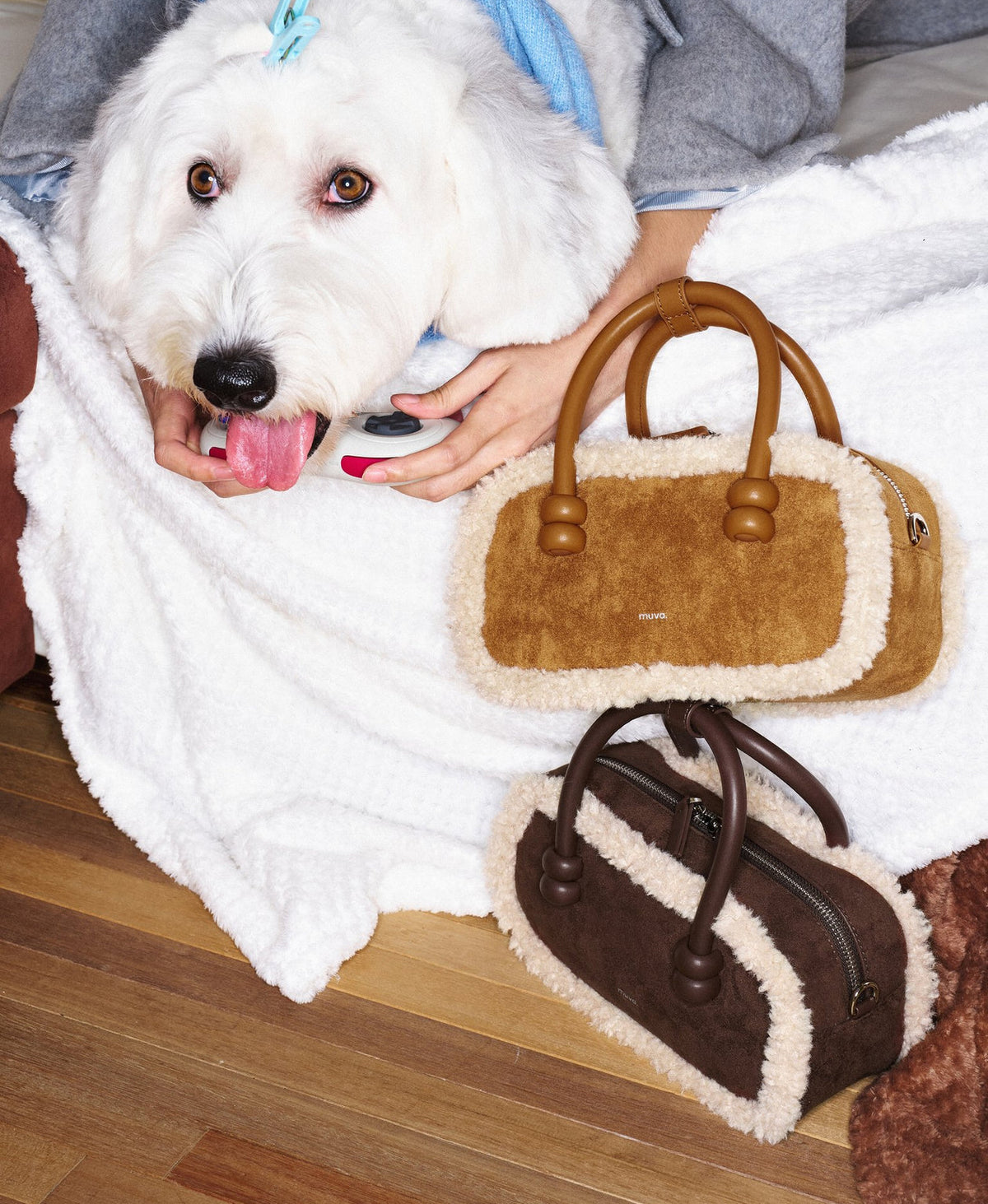 ZhuZhu Marshmallow Bag · Latte Brown