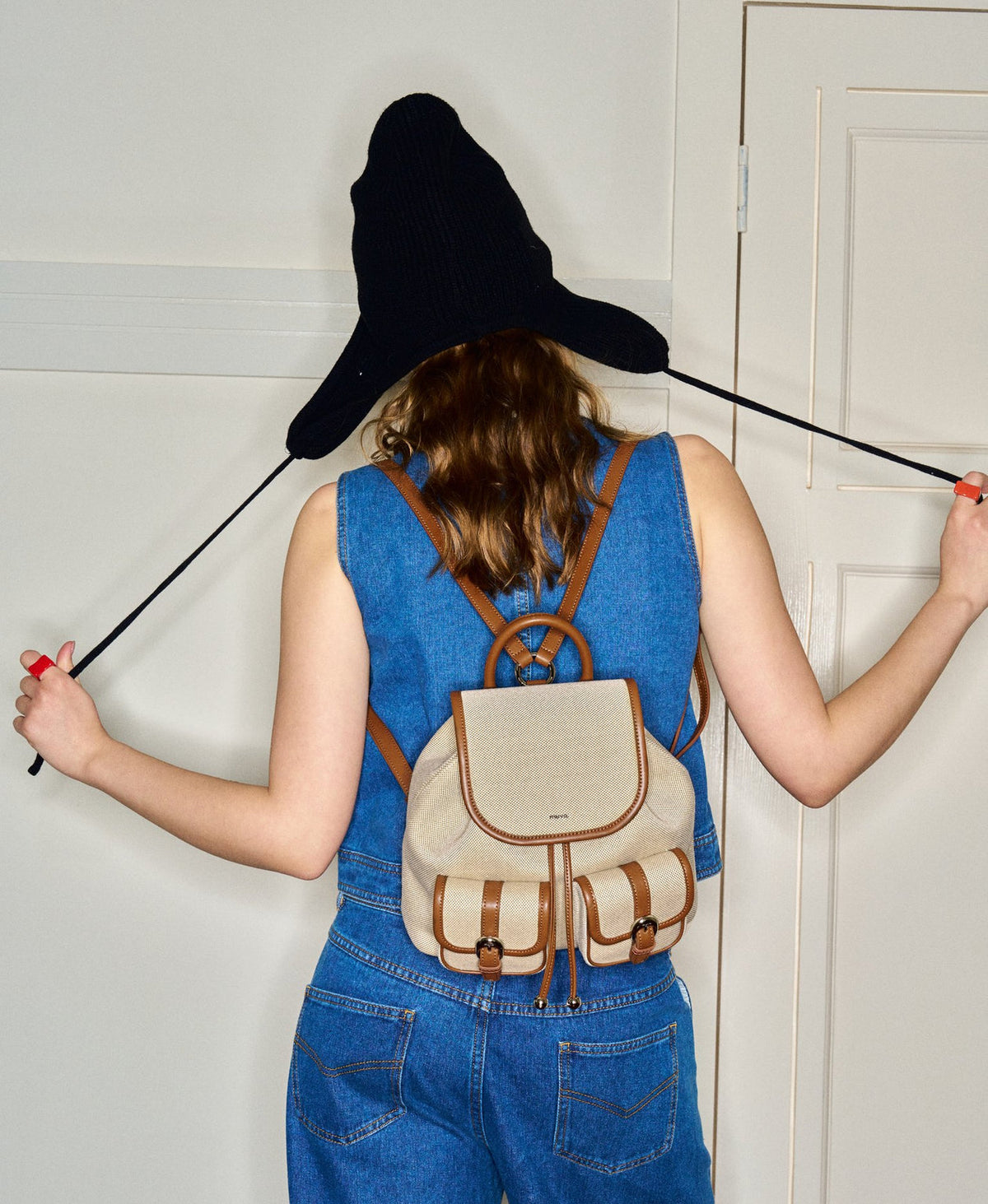 BoBo Statement Backpack · Canvas Brown