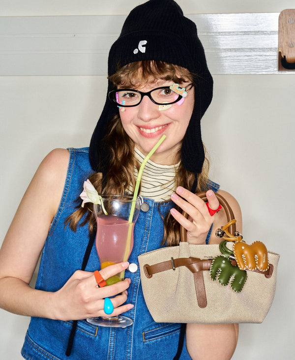 Dumpling Bag · Canvas Brown