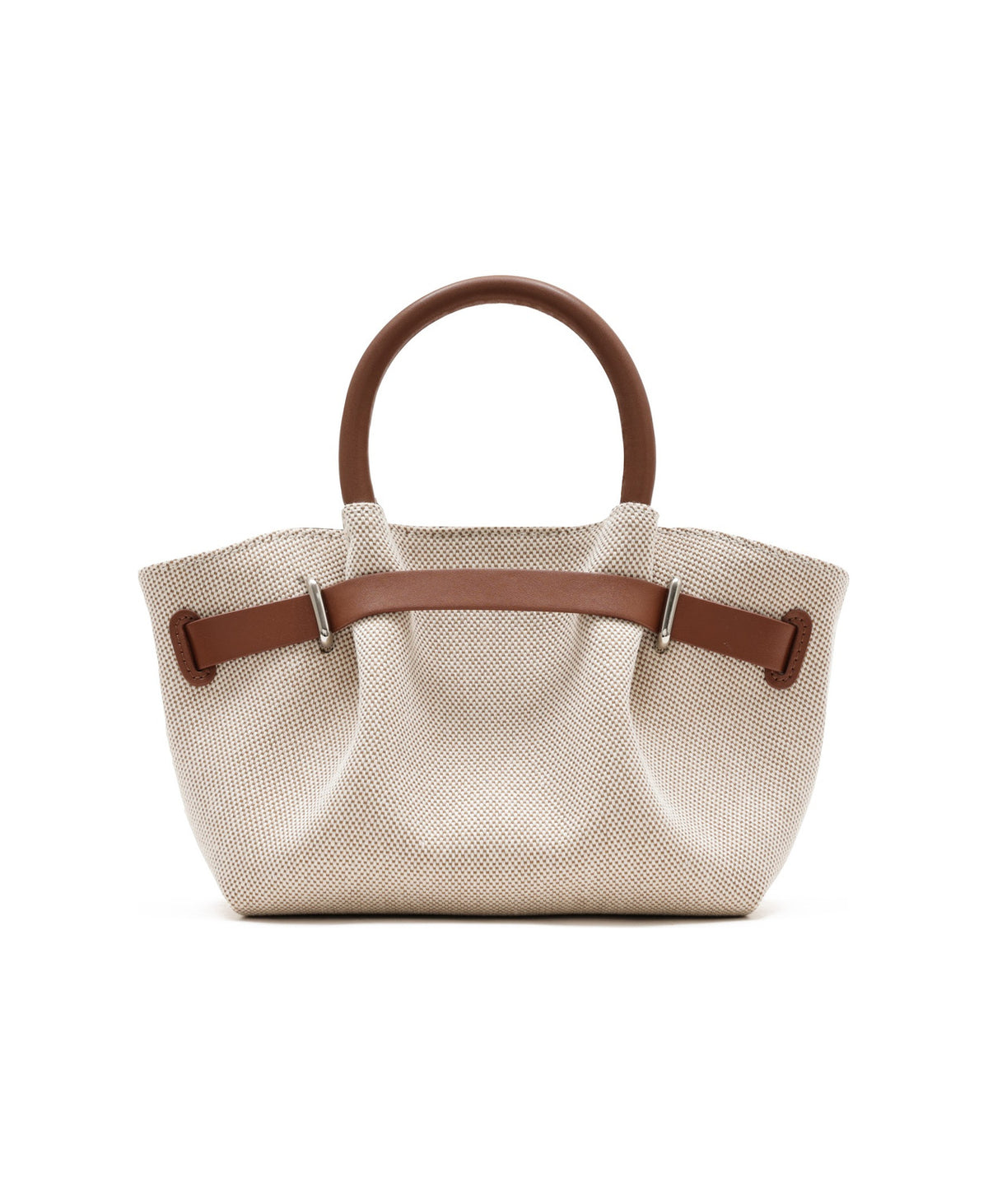 Dumpling Bag in Canvas Brown, product view 6