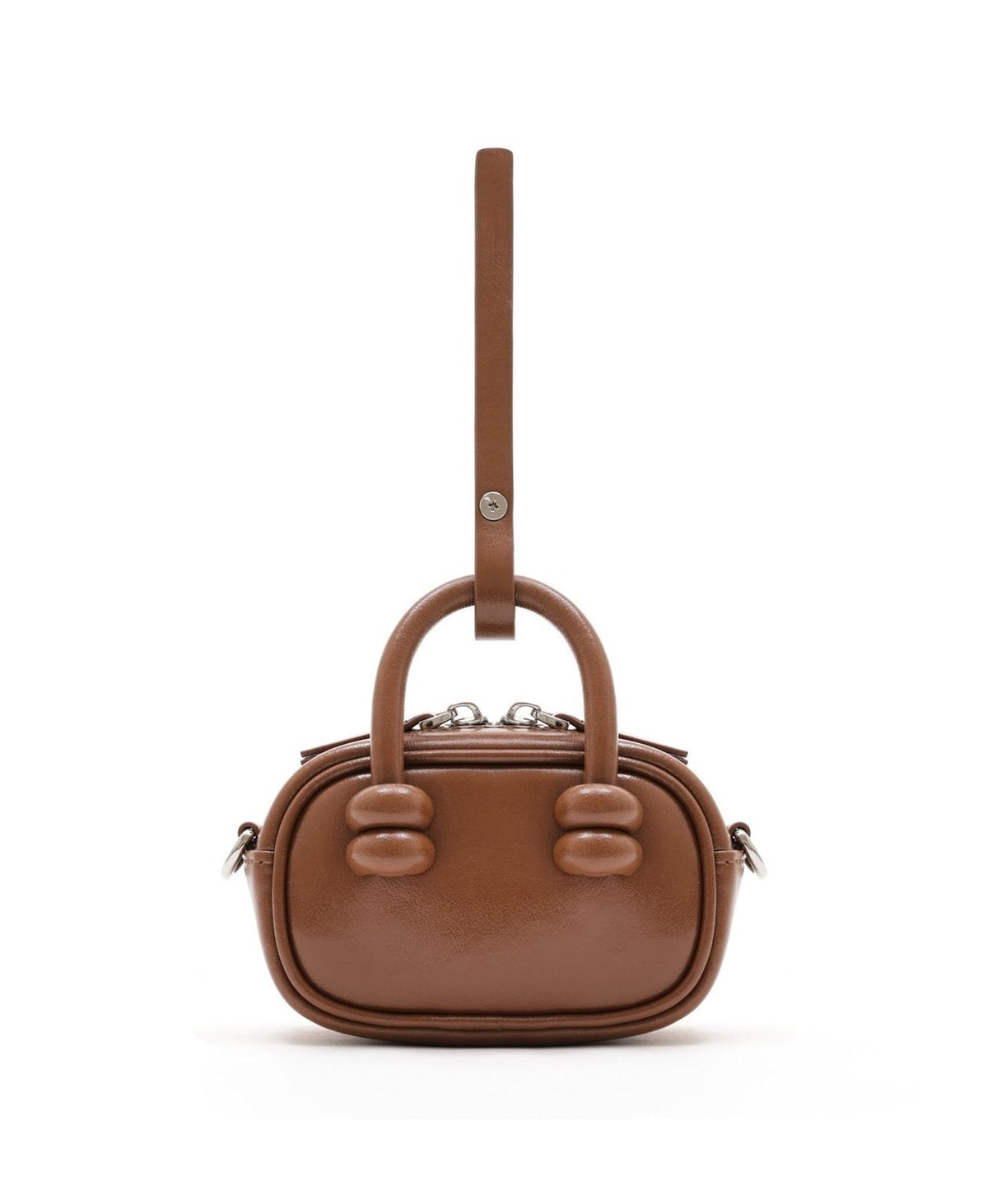 ZhuZhu Mini Boston Bag · Caramel Brown