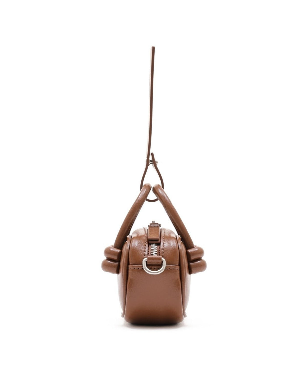 ZhuZhu Mini Boston Bag · Caramel Brown