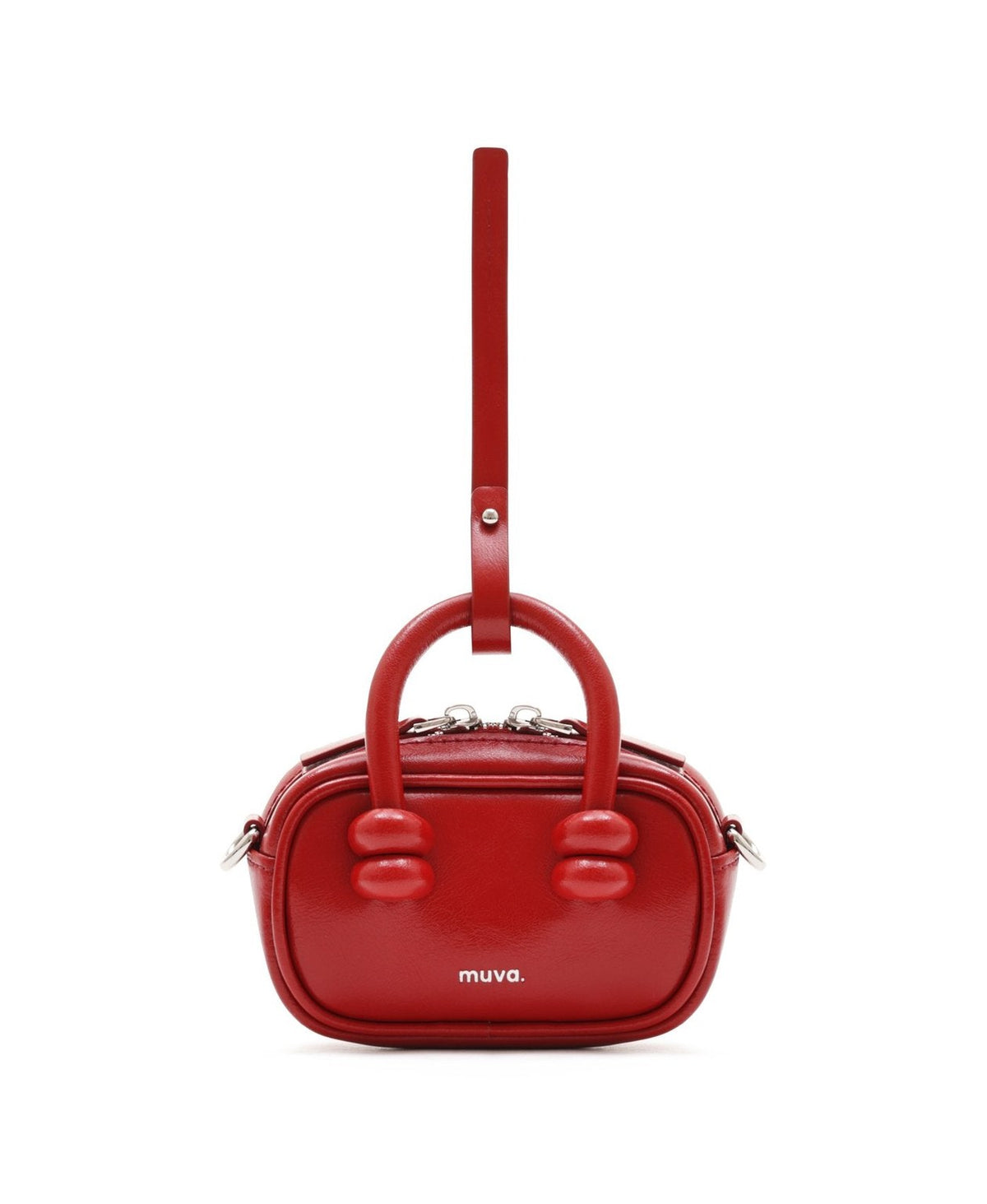 ZhuZhu Mini Boston Bag · Red