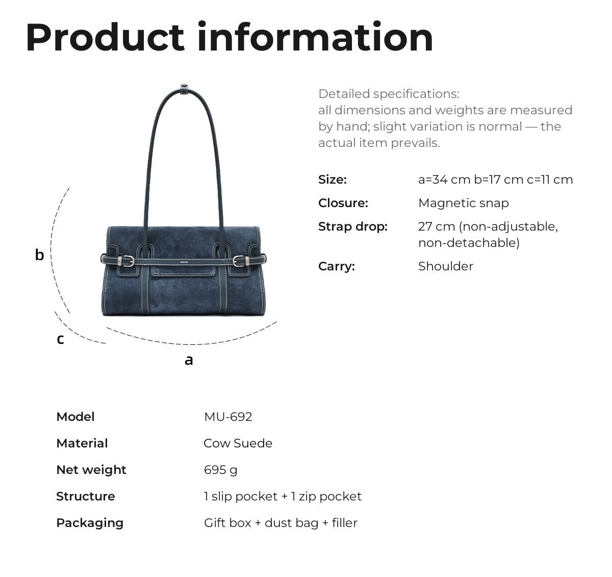 MU-692 Product information