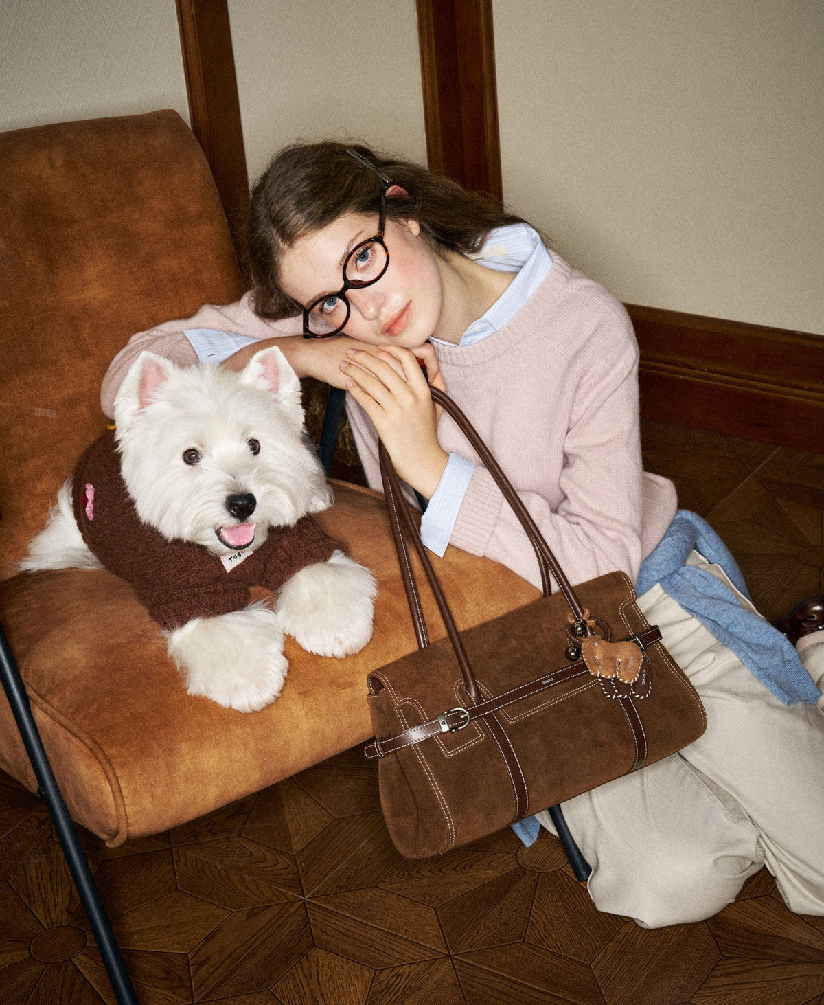 Hopscotch Tales Hopscotch Shoulder Bag · Caramel Brown