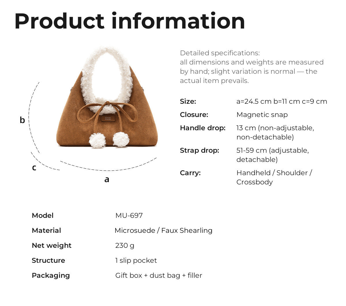 MU-697 Product information