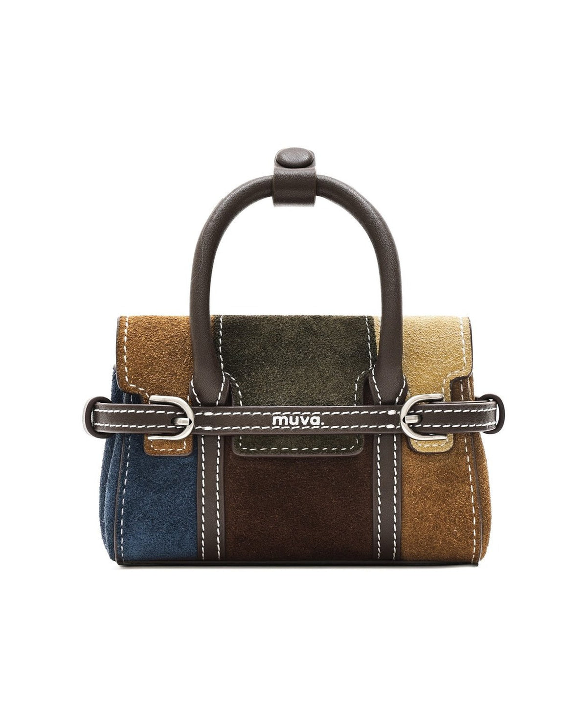 Hopscotch Tales Mini Hopscotch Pouch · Patchwork · Matcha Canelé