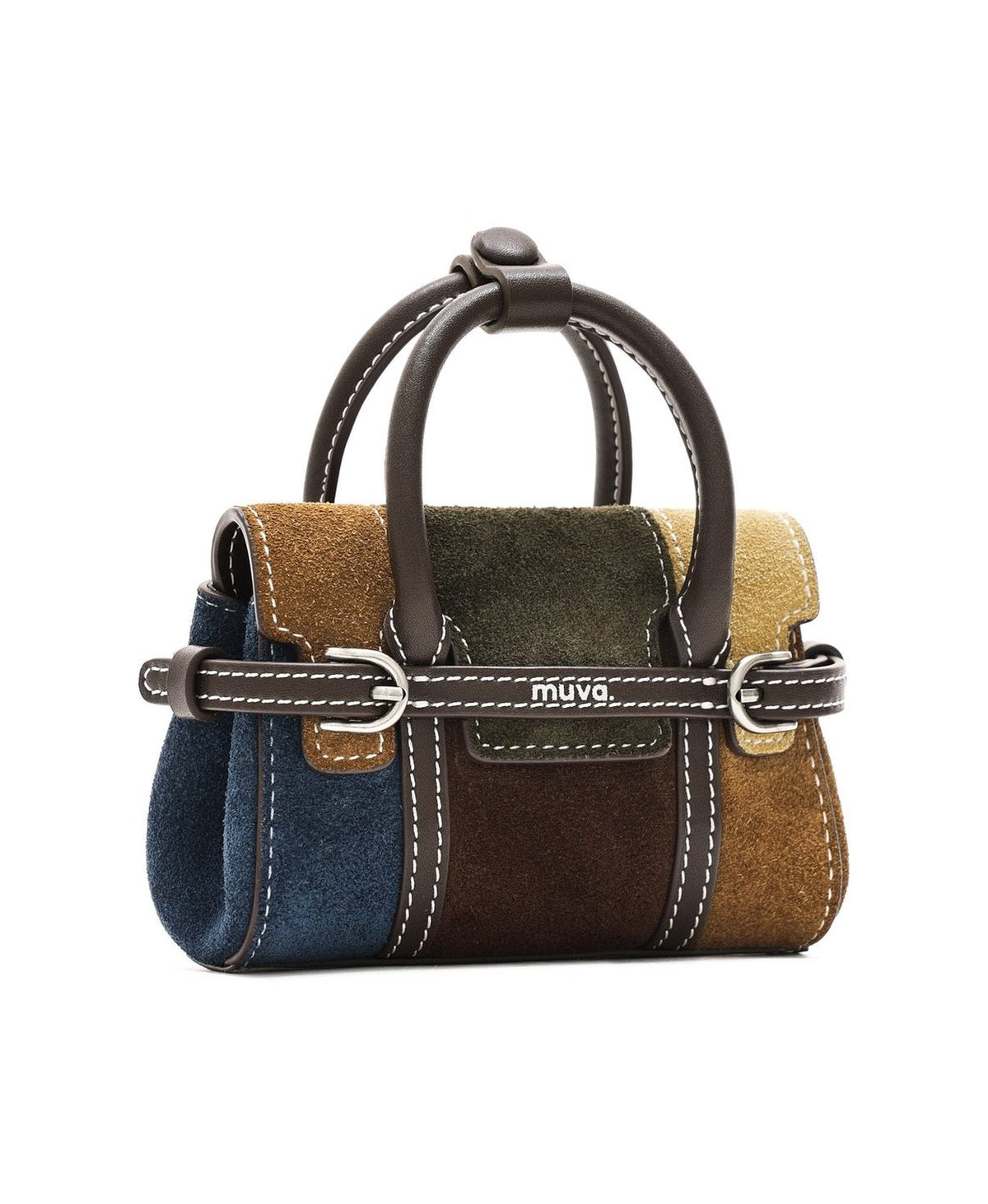 Hopscotch Tales Mini Hopscotch Pouch · Patchwork · Matcha Canelé