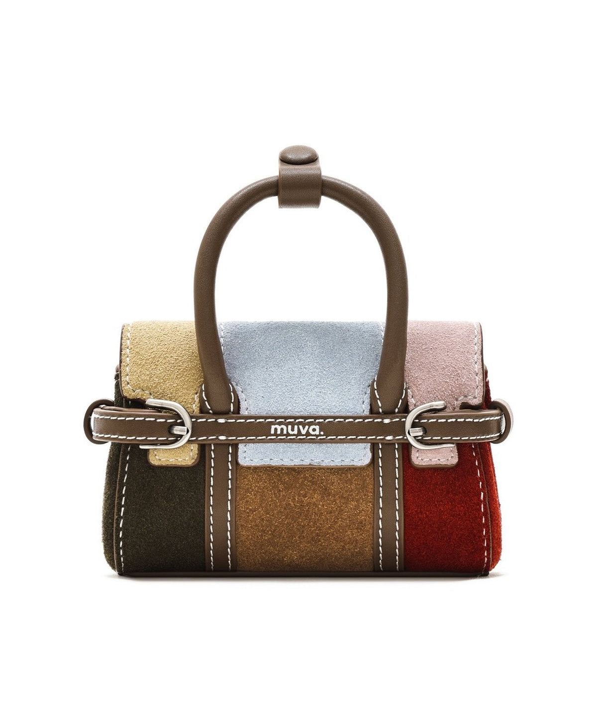 Hopscotch Tales Mini Hopscotch Pouch · Patchwork · Sea Salt Canelé
