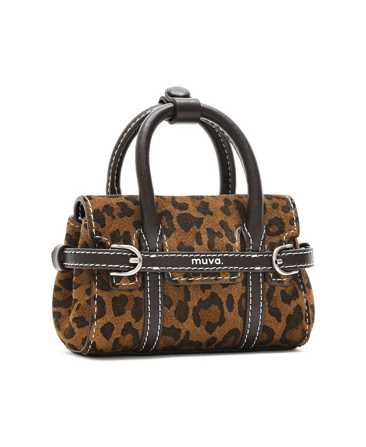 Hopscotch Tales Mini Hopscotch Pouch · Animal Print · Tortoiseshell Brown