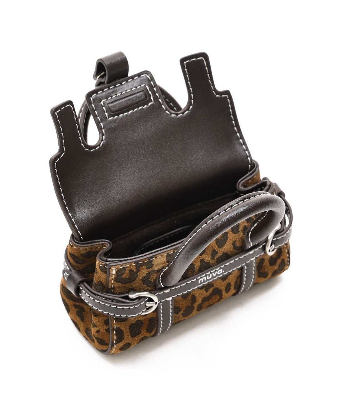 Hopscotch Tales Mini Hopscotch Pouch · Animal Print · Tortoiseshell Brown