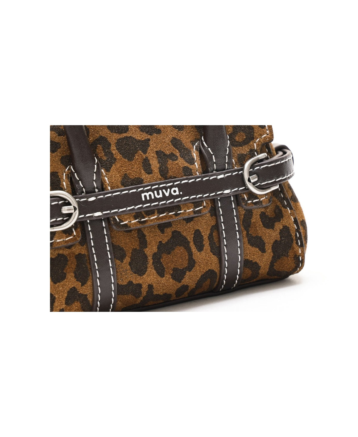 Hopscotch Tales Mini Hopscotch Pouch · Animal Print · Tortoiseshell Brown