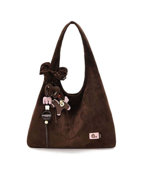 Happy Puff Bag · Chocolate Brown