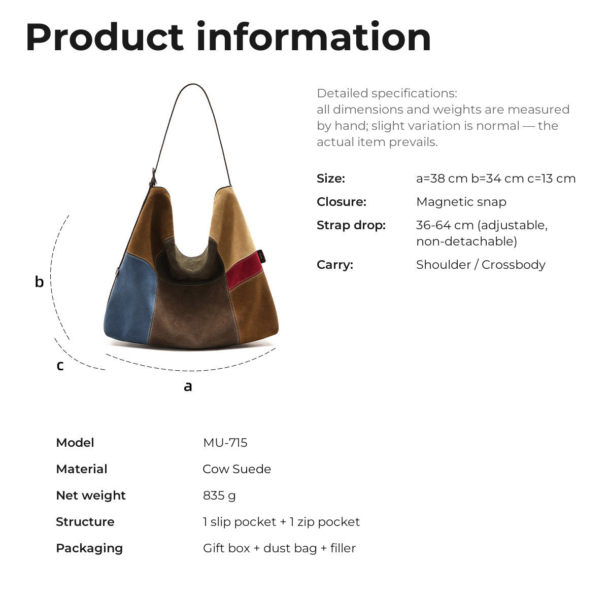 MU-715 Product information