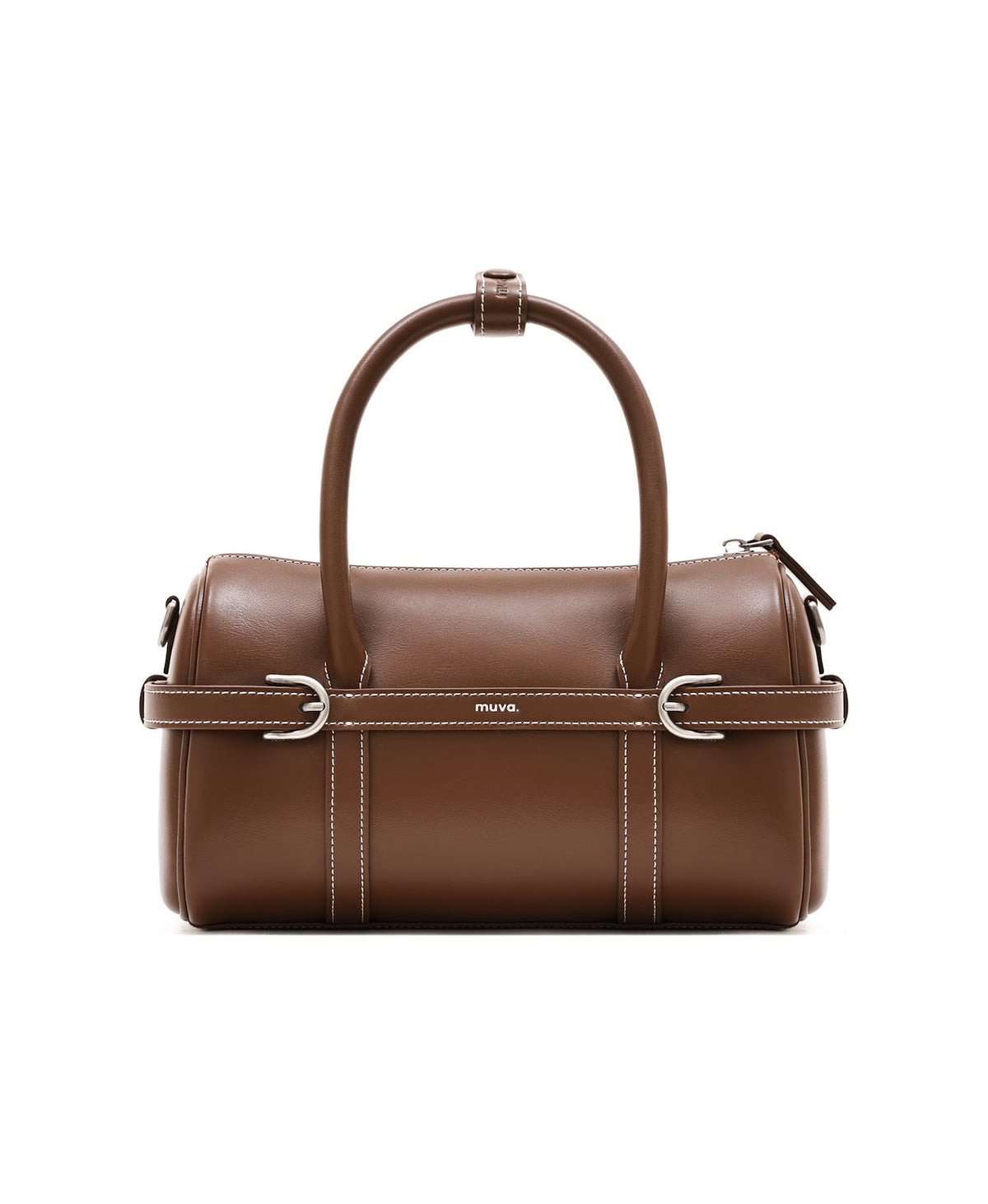 Hopscotch Tales Pillow Bag in Caramel Brown