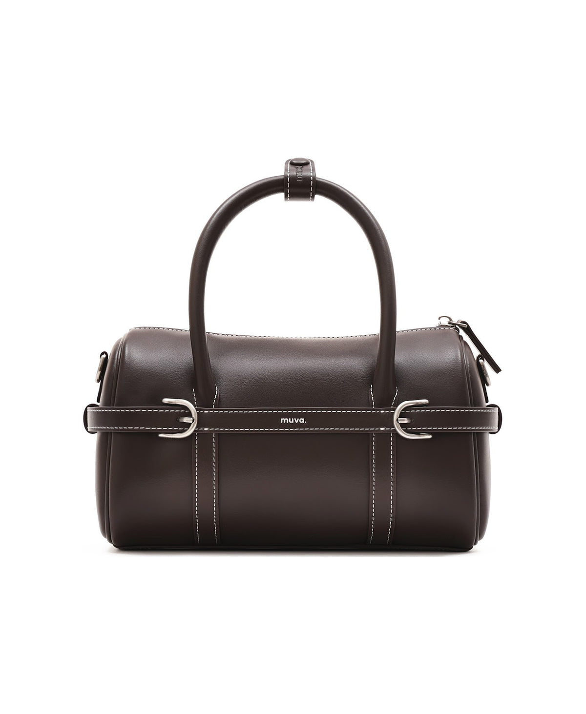 Hopscotch Tales Pillow Bag in Chocolate Brown