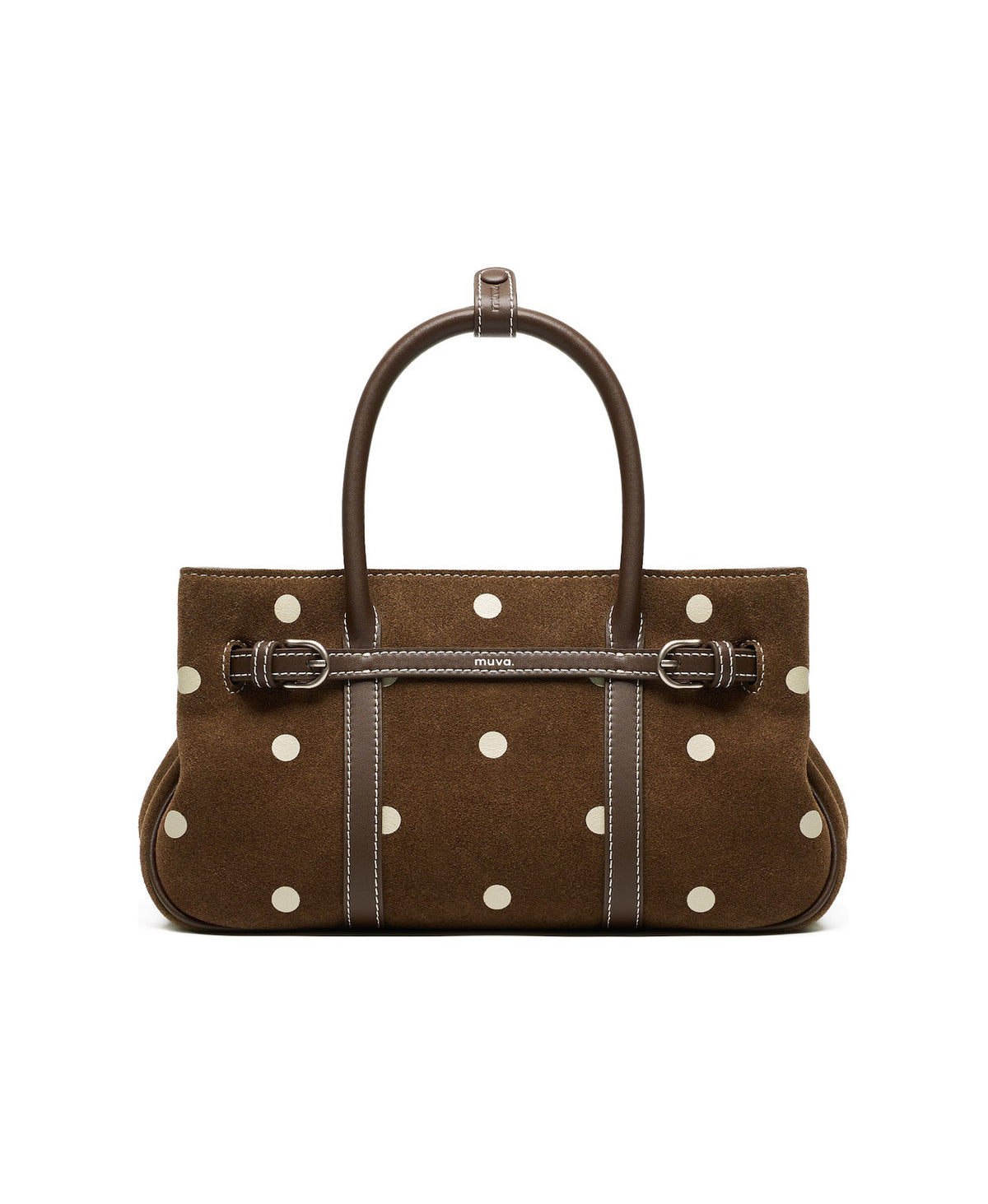 Hopscotch Tales Garden Bag · Polka Dot in Chestnut Bobo