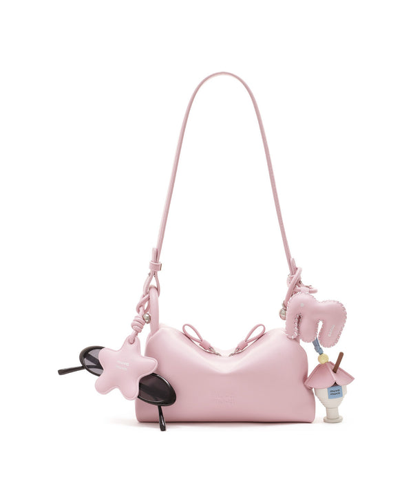 Bakery Mini Pillow Bag · Leather · Cherry Blossom Pink