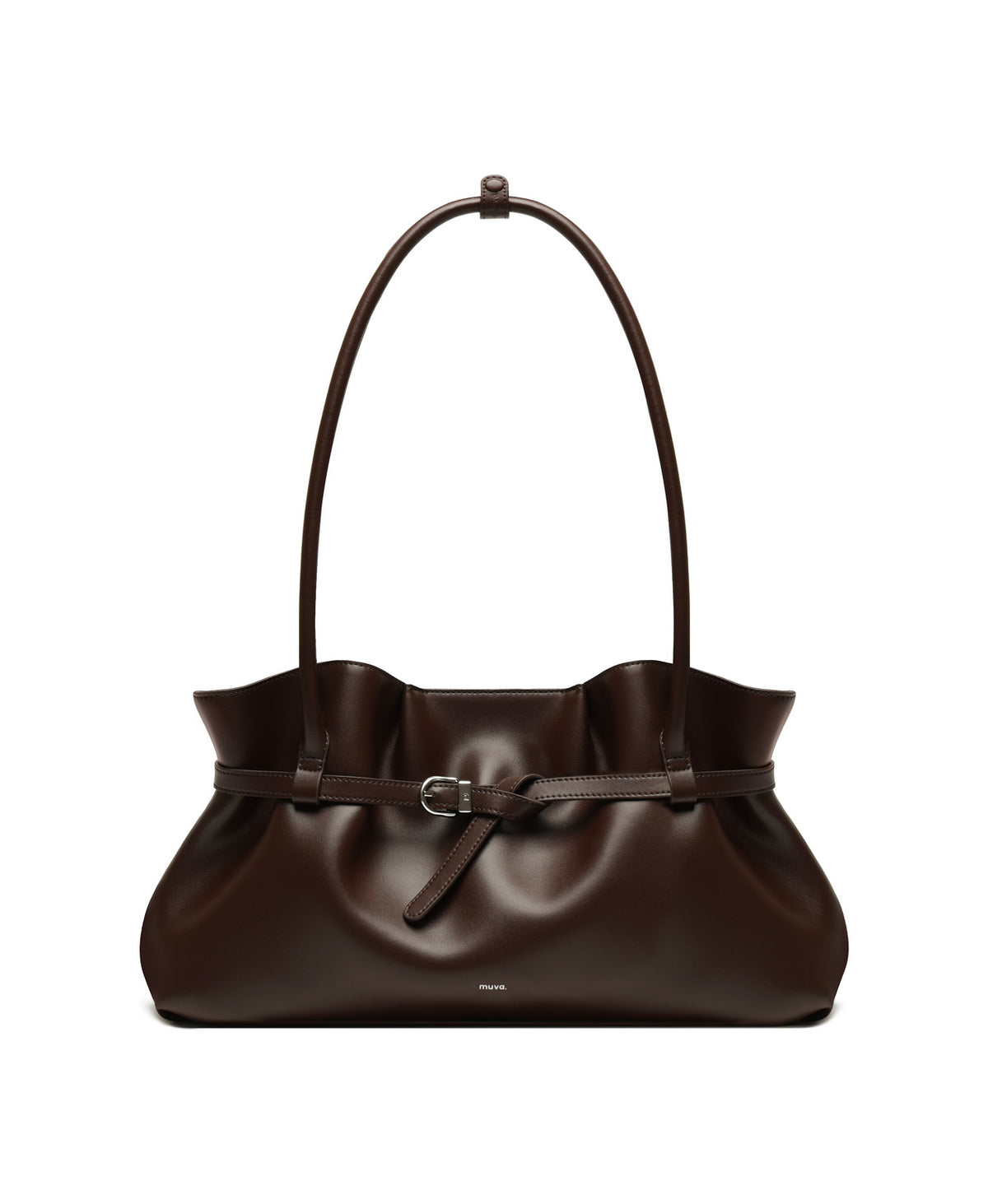 Siu Mai Shoulder Bag in Chocolate Brown