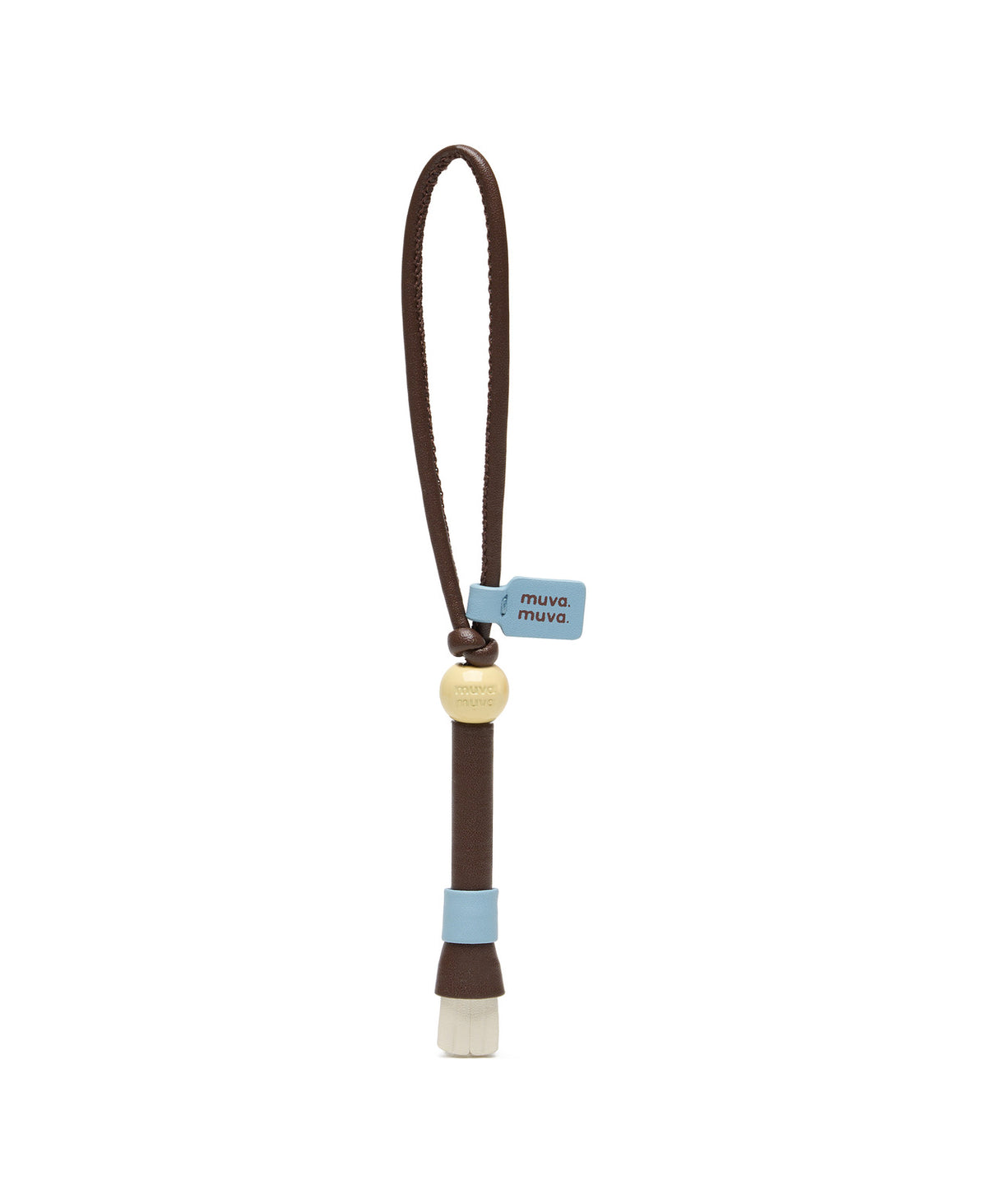 Little Artist Paintbrush Charm · Sea Salt Latte