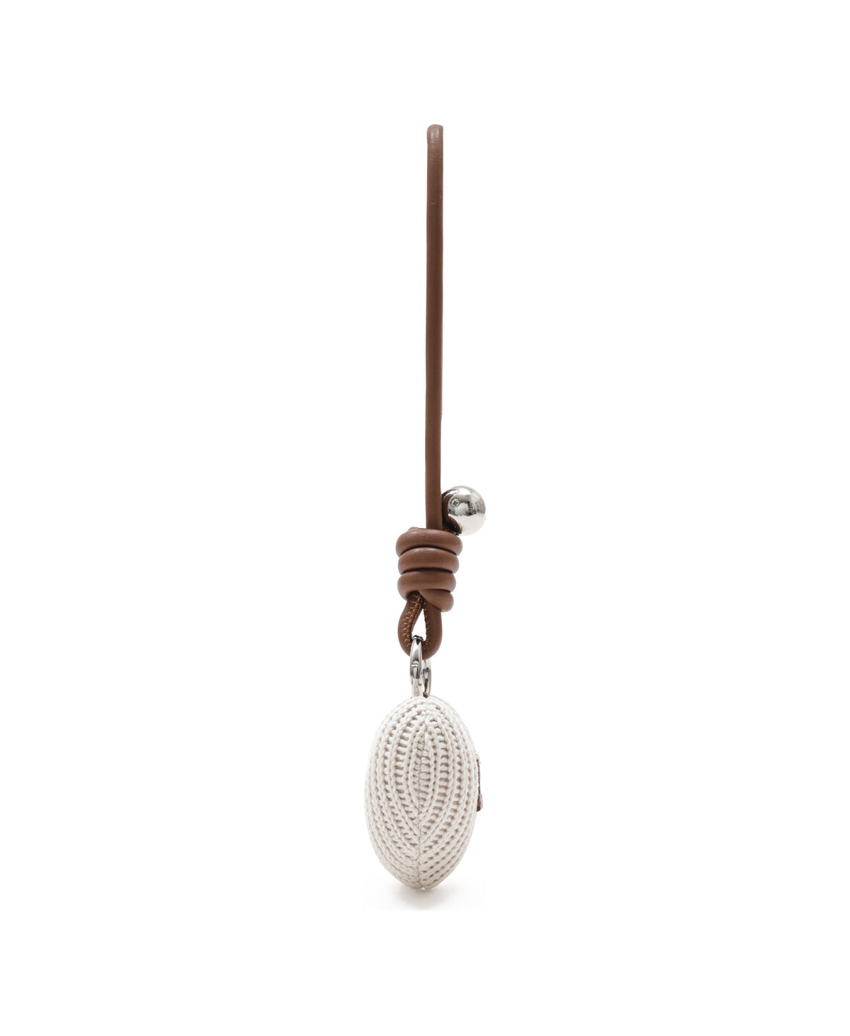 Knitted Heart Charm, product view 3