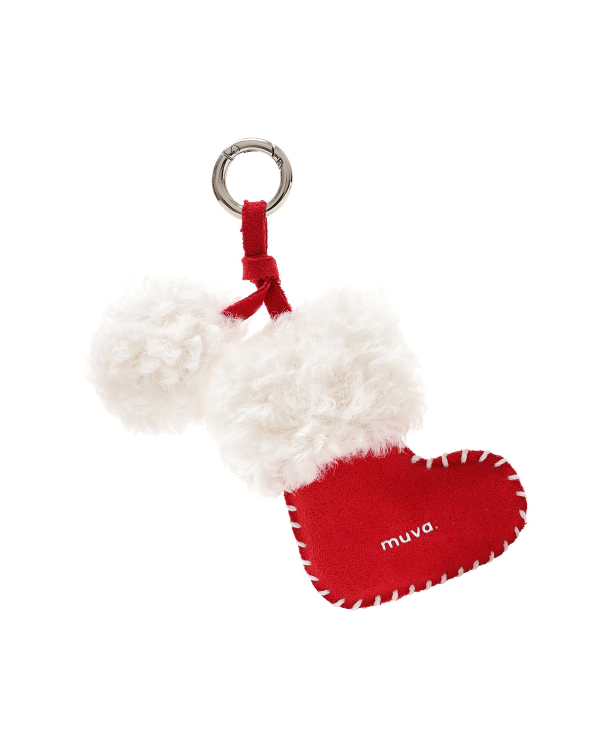 Christmas Stocking Charm · Red