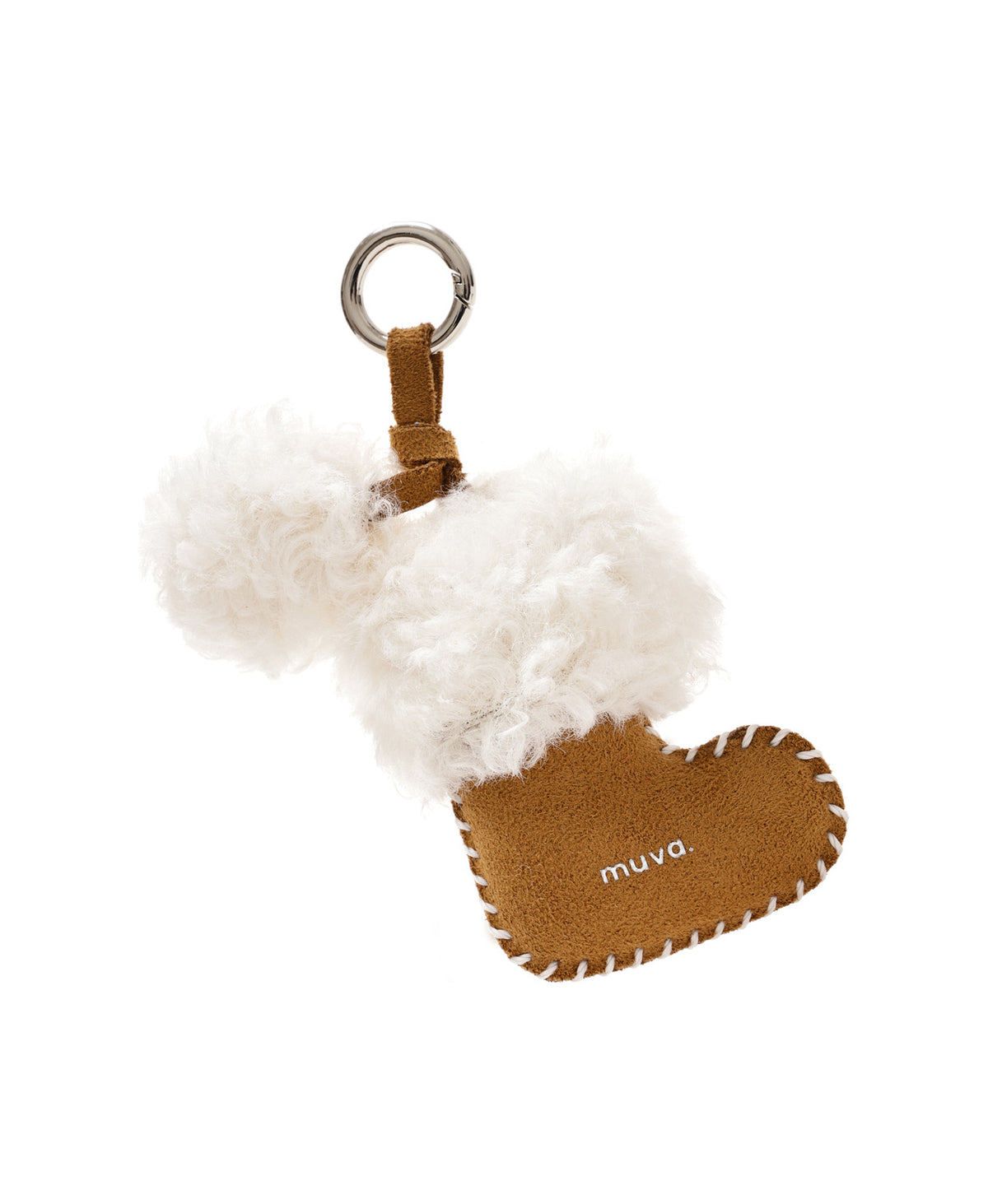 Christmas Stocking Charm · Caramel Brown