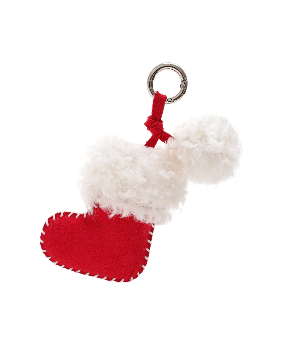 Christmas Stocking Charm · Peach Pink