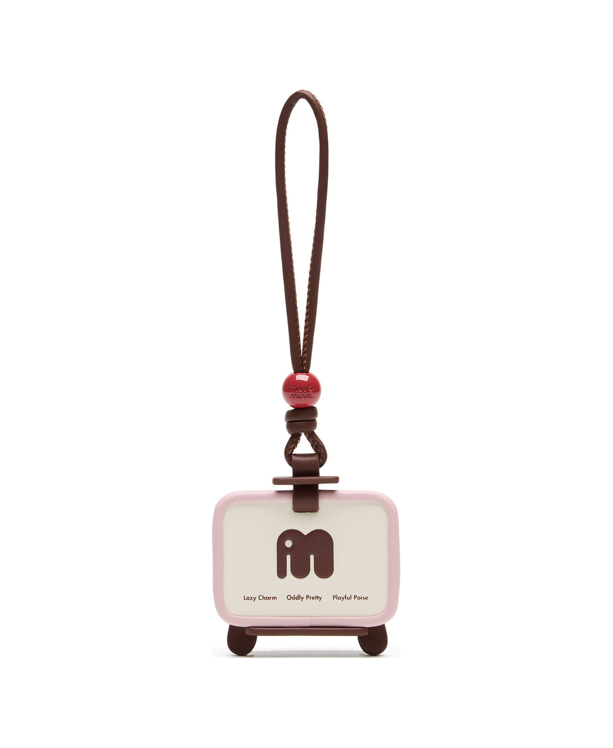 Little Artist Easel Charm · Raspberry Cocoa