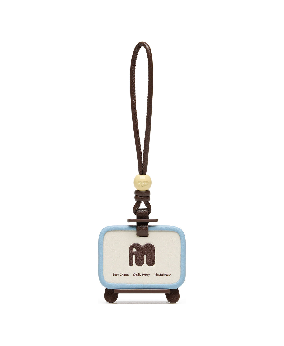 Little Artist Easel Charm · Sea Salt Latte