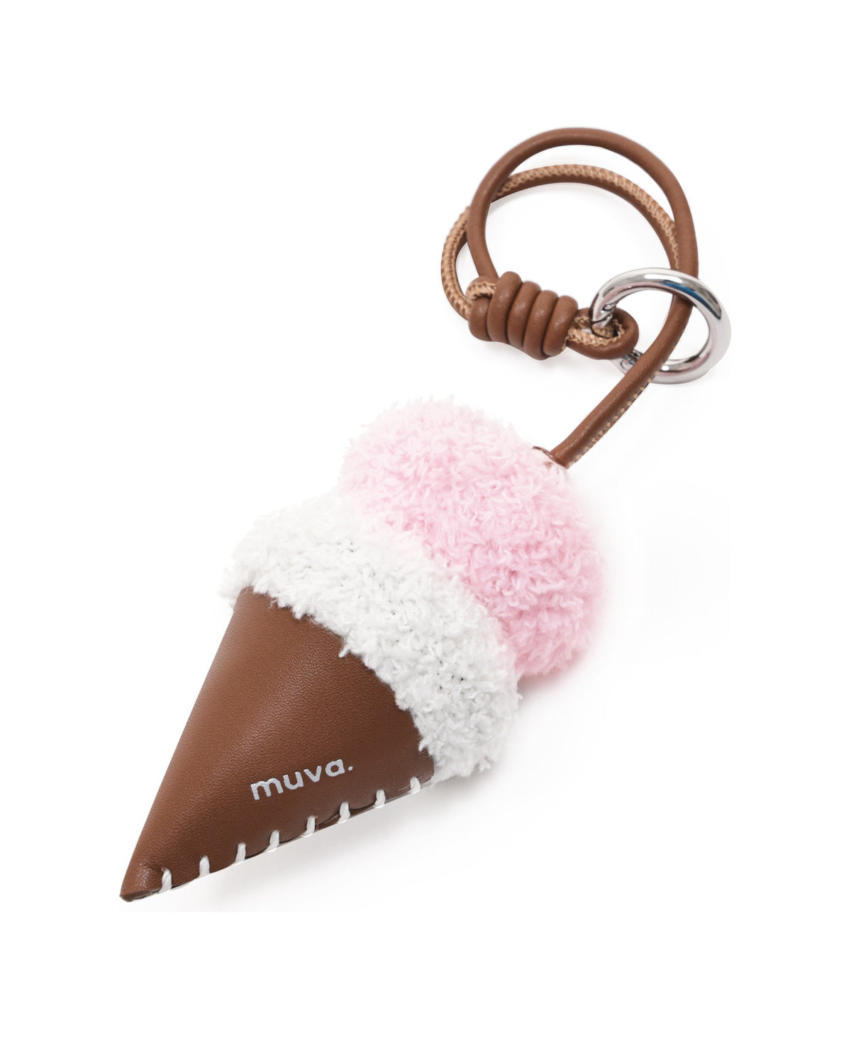 Ice Cream Cone Charm · Strawberry