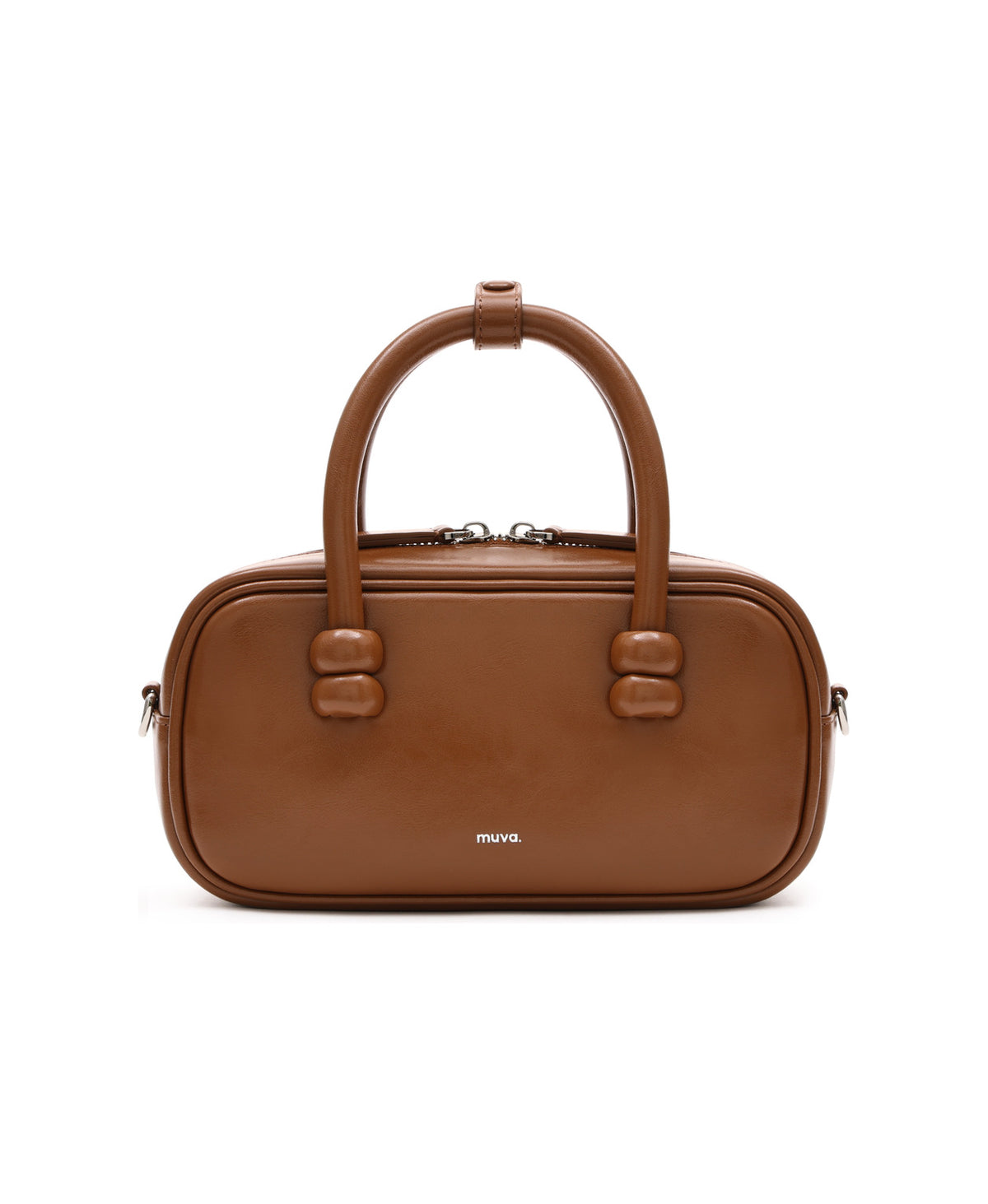 ZhuZhu Boston Bag · Caramel Brown