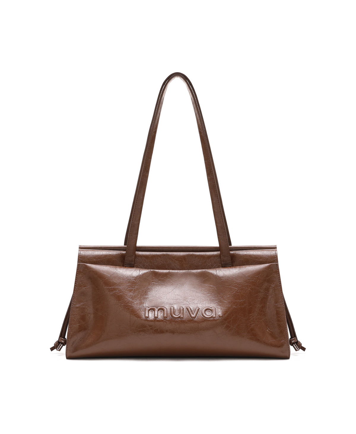 Cream Cookie Shoulder Bag · Caramel Brown