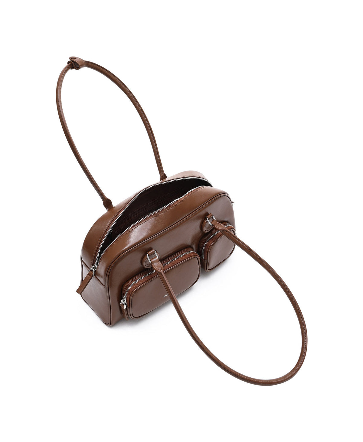 BoBo Multi-Pocket Bowling Bag · Caramel Brown