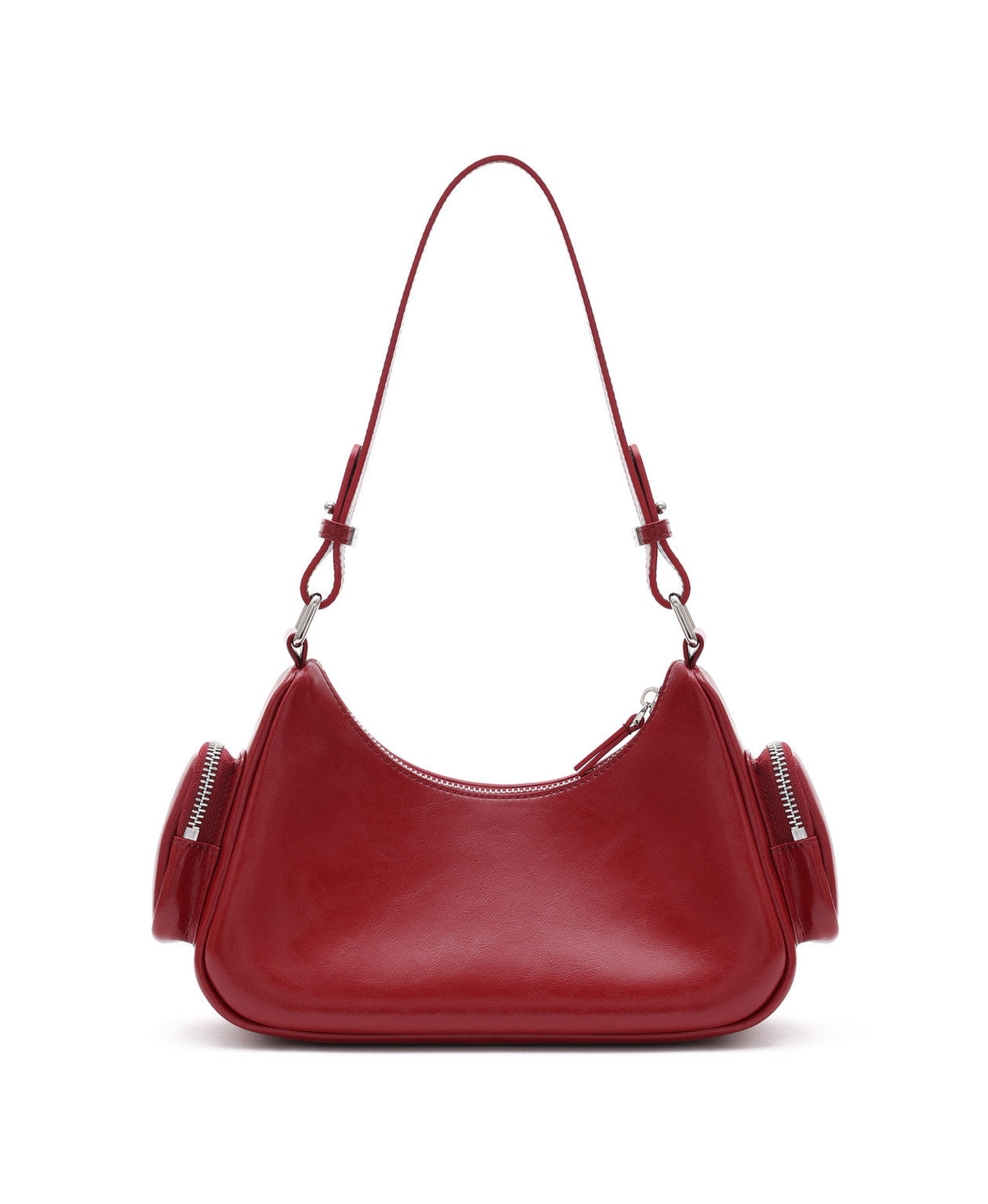 Sweet Cool Multi-Pocket Shoulder Bag · Red