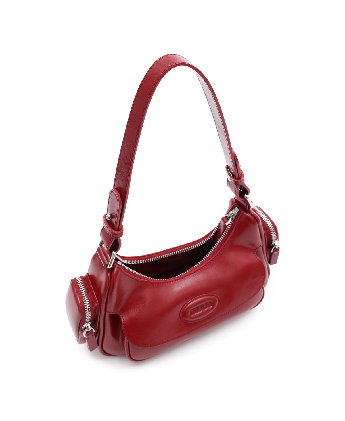 Sweet Cool Multi-Pocket Shoulder Bag · Red