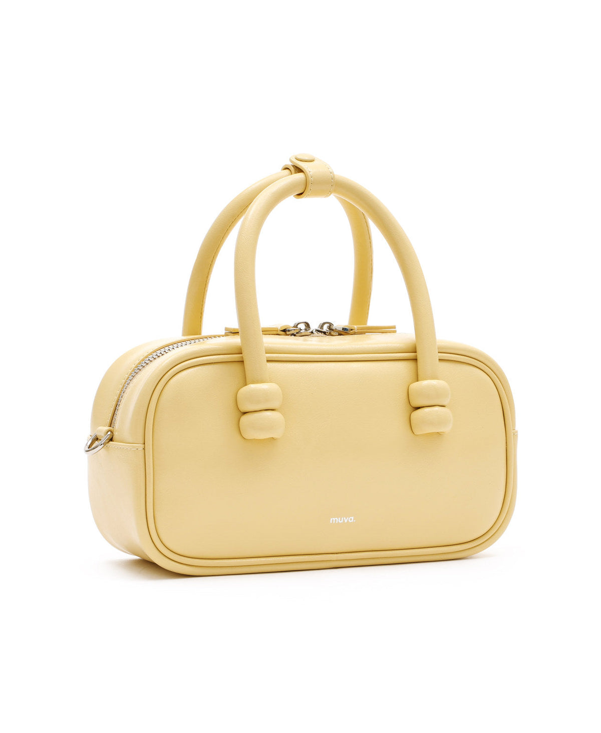 ZhuZhu Boston Bag · Creamy Yellow