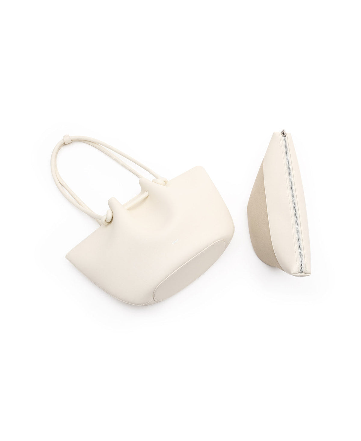 Flower Bud Tote Bag · Milkshake White