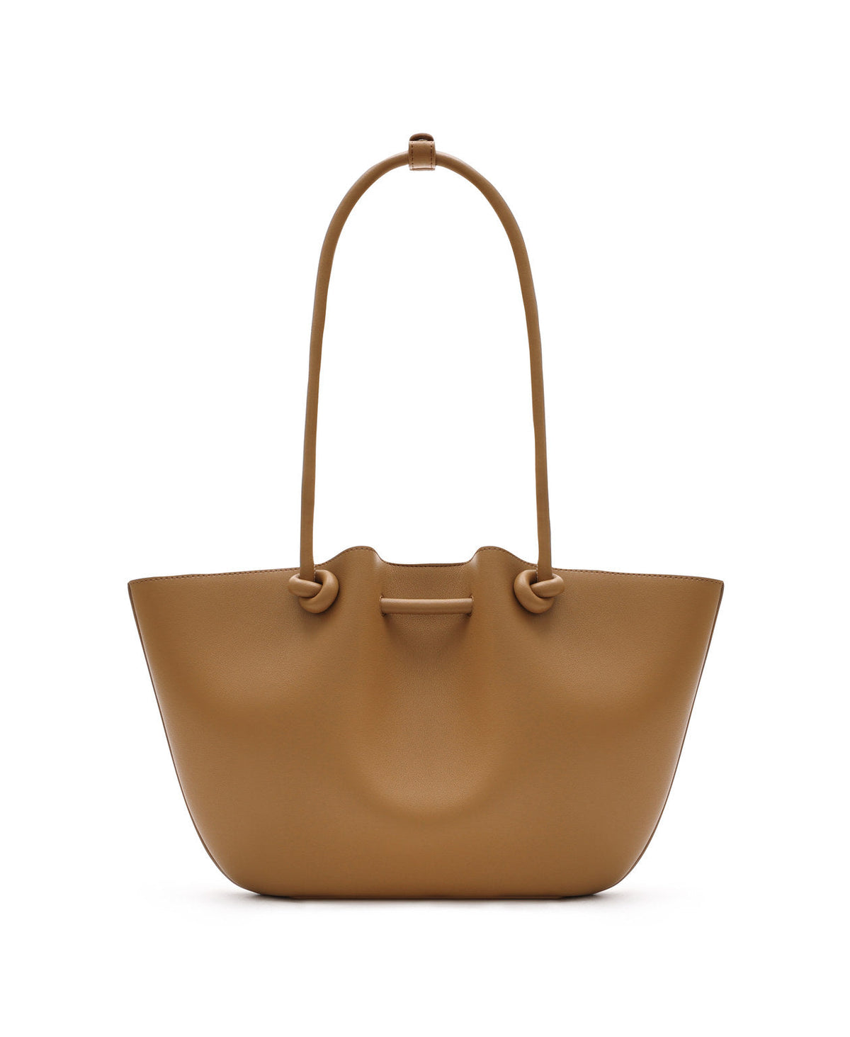 Flower Bud Tote Bag · Caramel Brown
