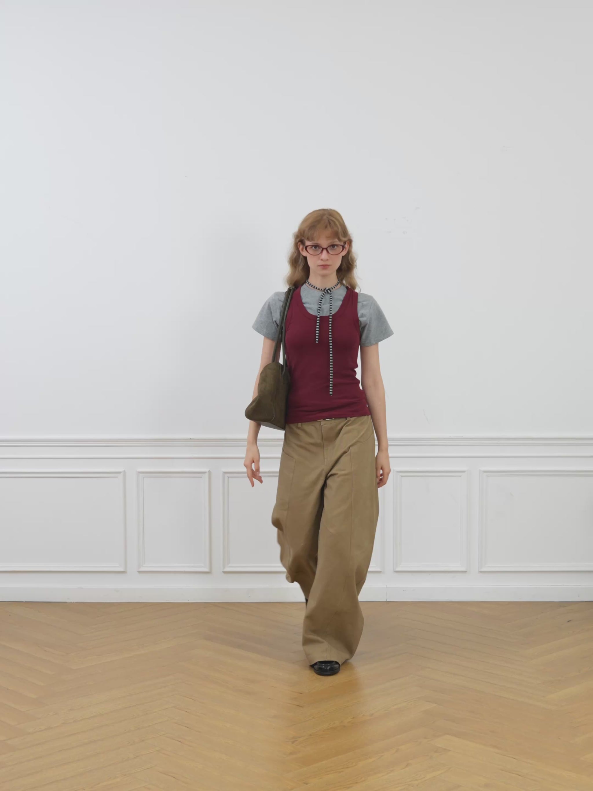 Tab Strap Fold-Over Shoulder Bag video