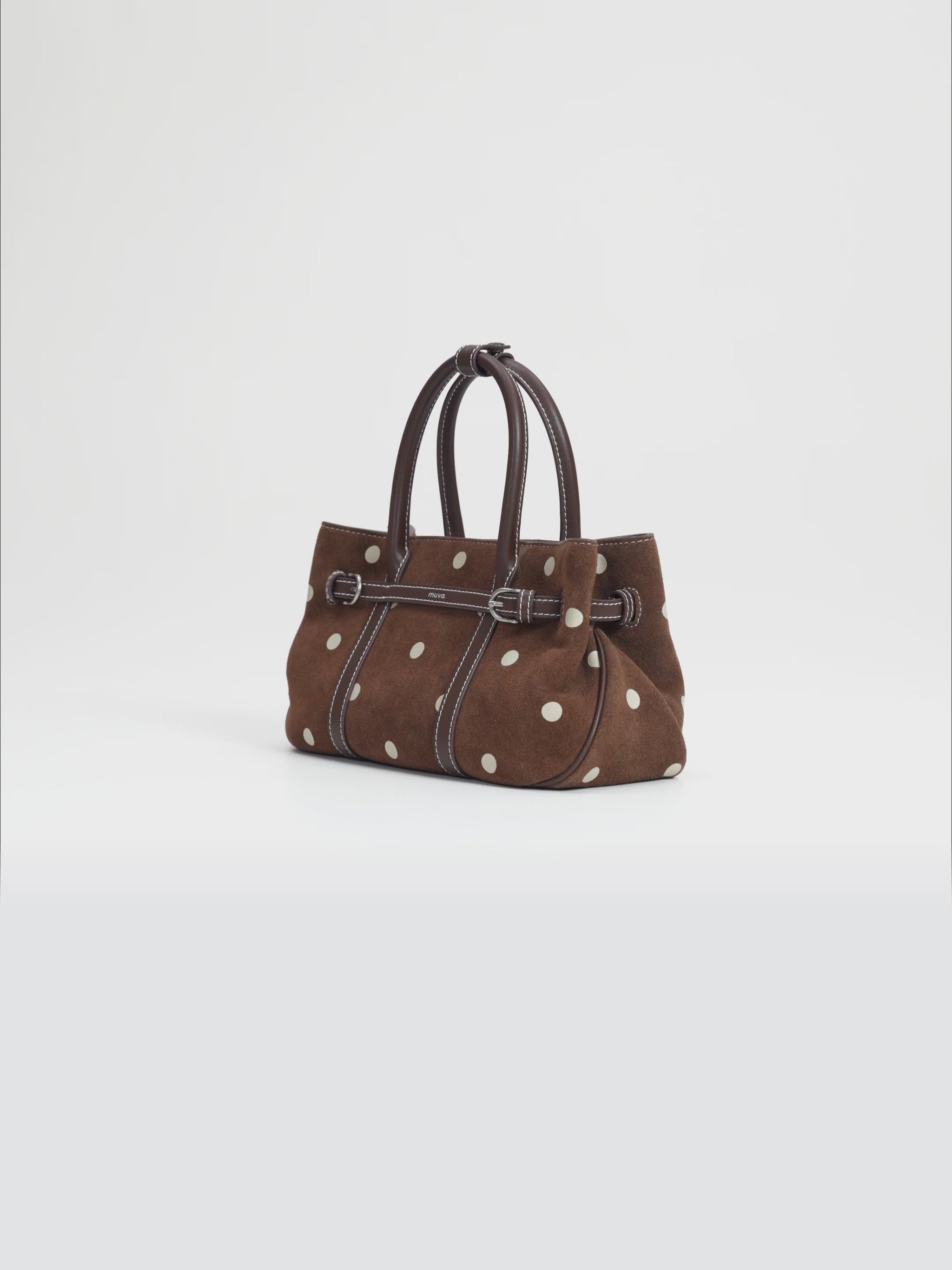 Hopscotch Tales Garden Bag · Polka Dot in Chestnut Bobo video