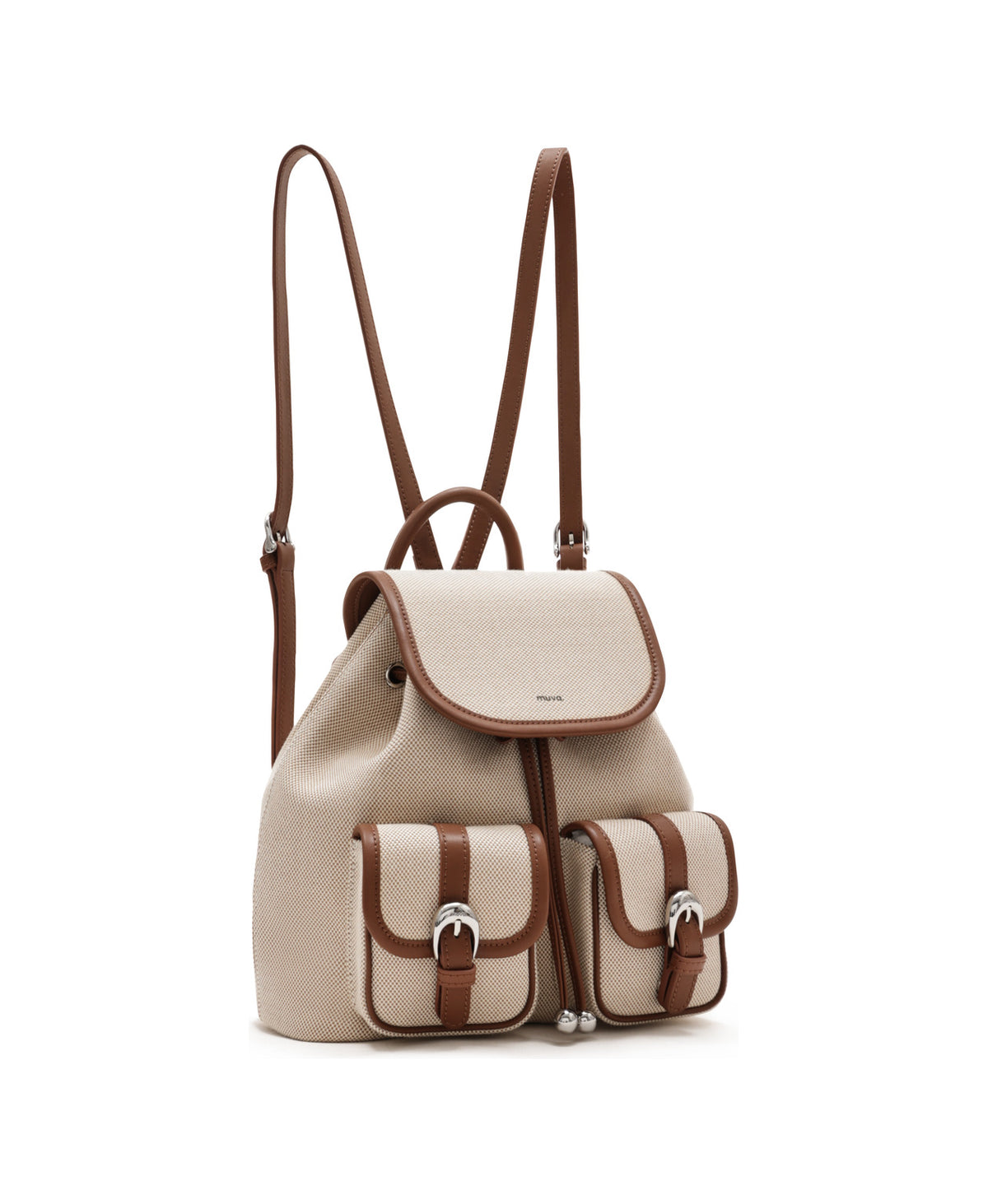 BoBo Statement Backpack · Canvas Brown