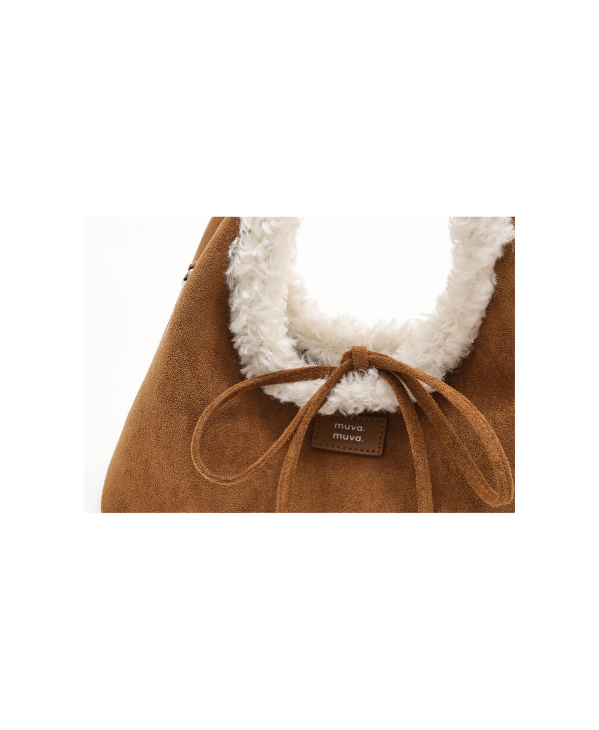 Roly-Poly Triangle Onigiri Bag in Fluffy, product view 15