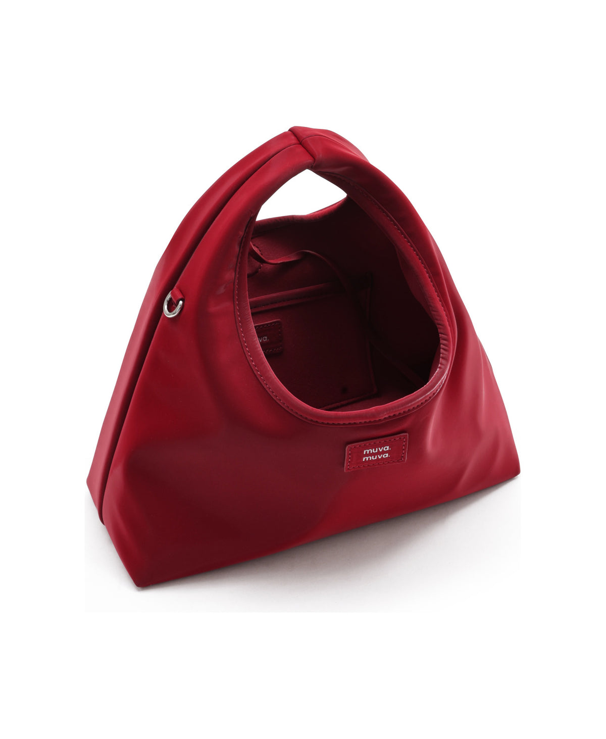 Roly-Poly Triangle Onigiri Bag · Red