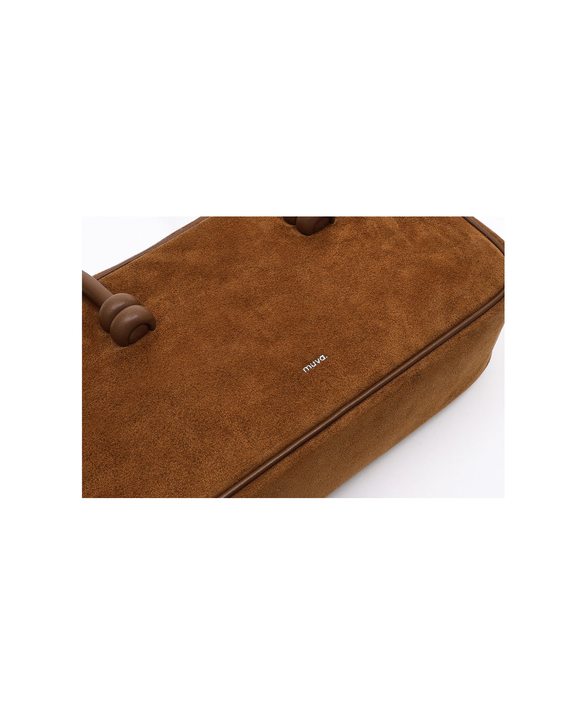ZhuZhu Boston Suede Shoulder Bag · Maple Leaf Brown
