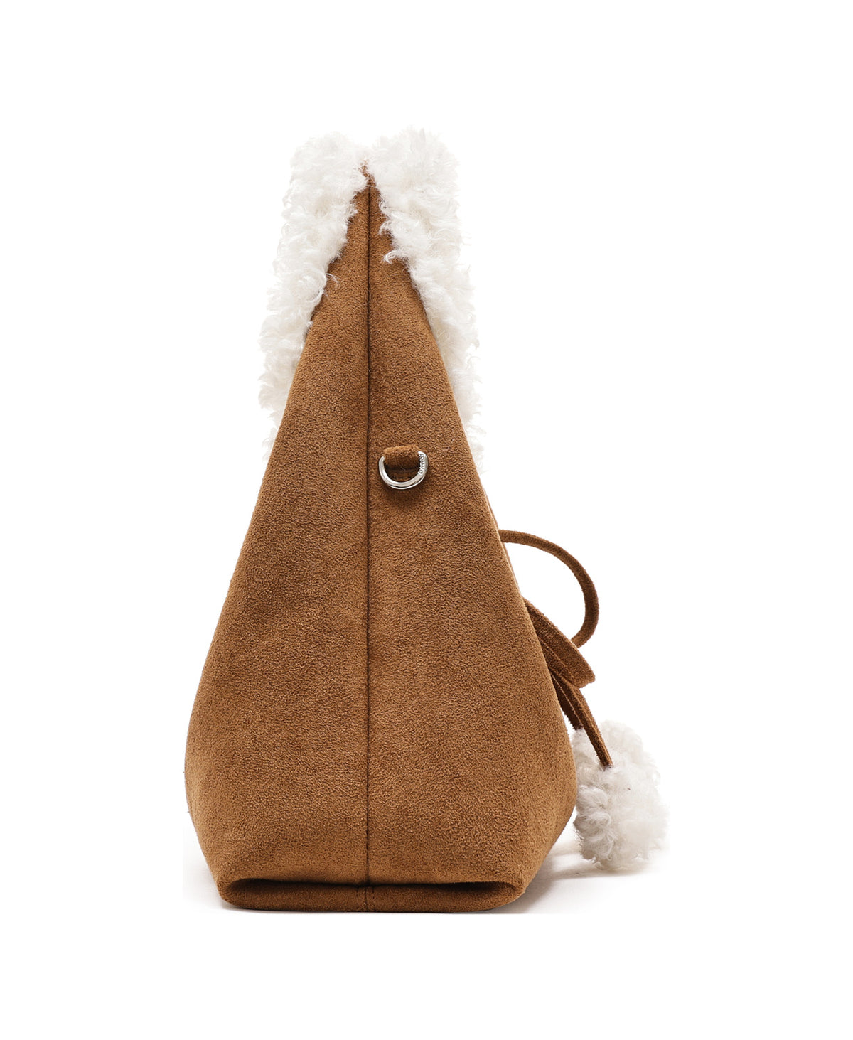 Roly-Poly Triangle Onigiri Bag in Fluffy, product view 14