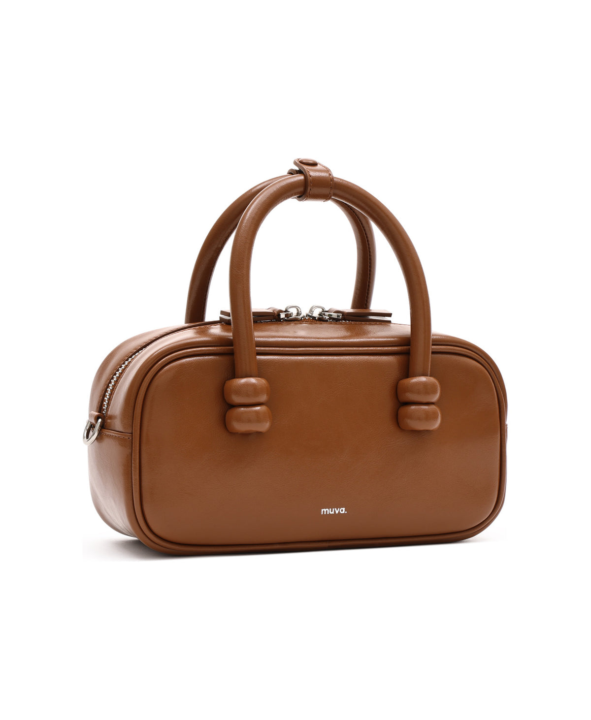 ZhuZhu Boston Bag · Caramel Brown